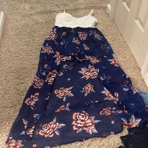 Romper with train